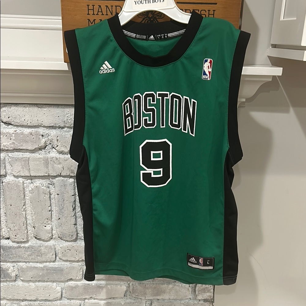 Adidas Kids Boston Celtics Green Basketball Jersey